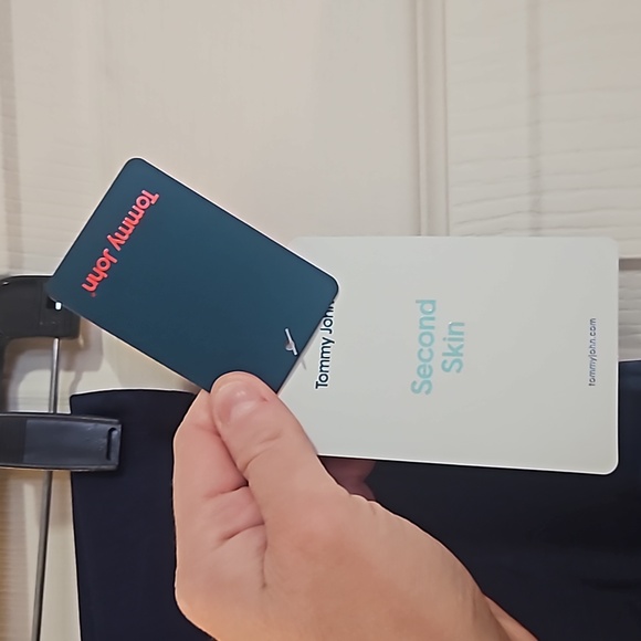 Tommy John Men’s Second Skin 8" Boxer Briefs: BLUE: NEW WITH TAGS: SIZE S - Picture 5 of 6